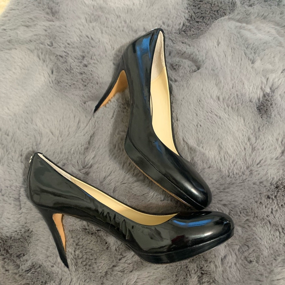 Black Coach Heels